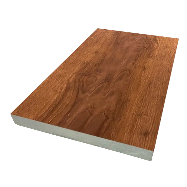 Zuri Walnut 1x12x12 Zuri Walnut PVC Decking 12ft Riser - Image 1