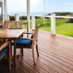 Zuri Walnut PVC Decking 20ft Grooved - Image 4