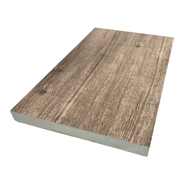 Zuri Weathered Gray 1x12x12 Zuri Weathered Gray PVC Decking 12ft Riser - Image 1