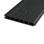 Planche de clôture en composite WoodGrain Black 6 pi