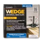 CAMO Wedge Clips - 90 Pack | Covers 50 sq. ft. 