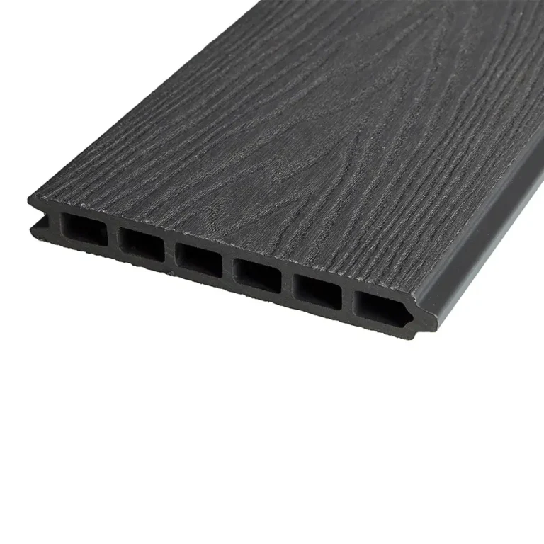 Planche de clôture en composite WoodGrain Charcoal 6 pi
