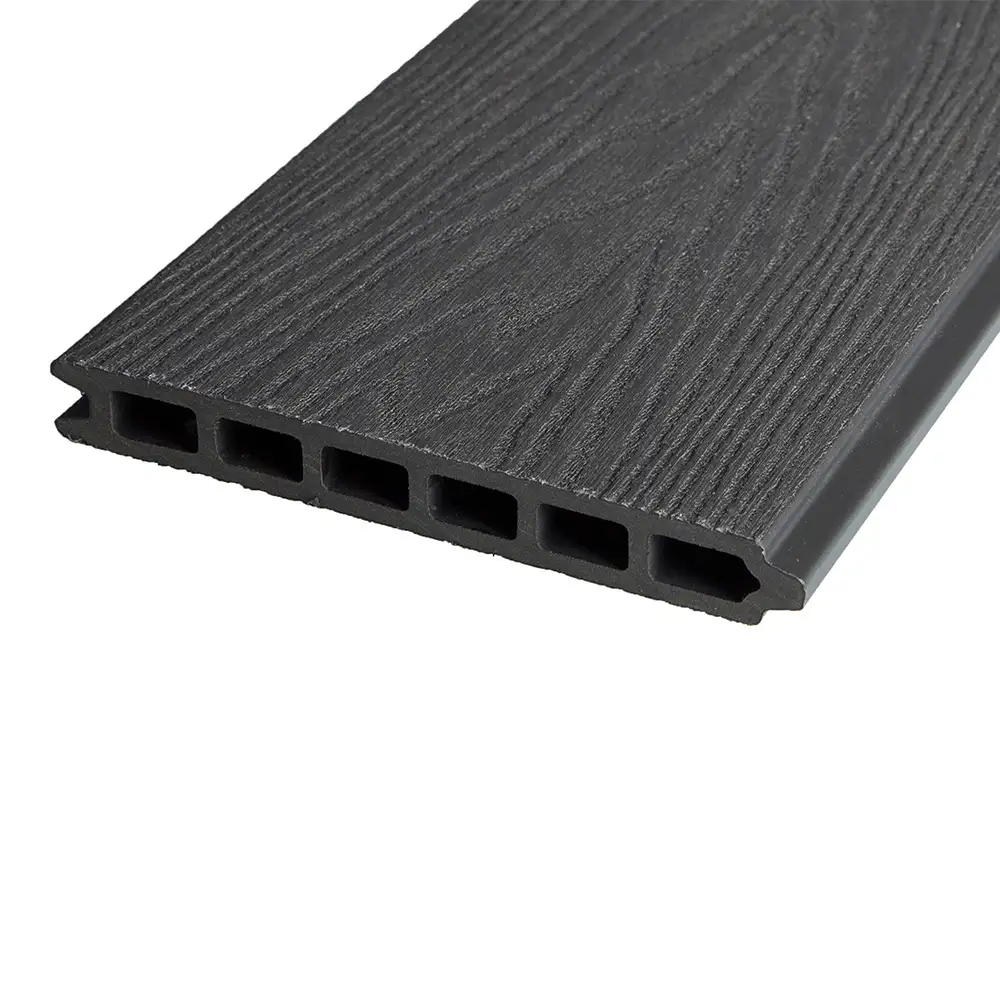 Planche de clôture en composite WoodGrain Charcoal 6 pi Planche de clôture en composite WoodGrain Charcoal 6 pi