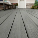 Fiberon Sanctuary Chai composite decking with golden-brown woodgrain