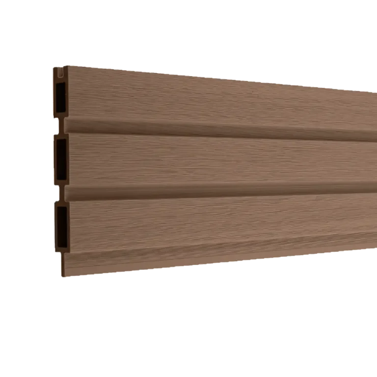 Planche de clôture en composite 3D Slat ForestBrown 6 pi