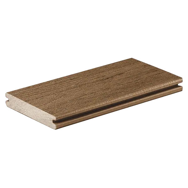 TimberTech Antique Leather Grooved Deck (terrasse rainurée en cuir antique) TimberTech Antique Leather Planche Composite 16 pi Rainuré – Image 1