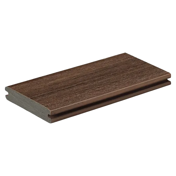 TimberTech English Walnut PVC Deck Grooved TimberTech English Walnut PVC Decking 20ft Grooved - Image 1