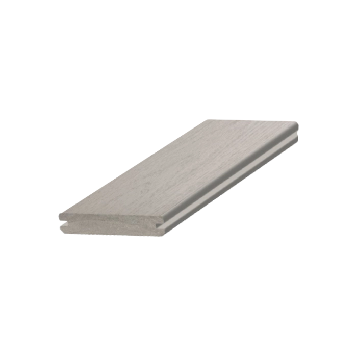 TimberTech Timber Gray PVC Grooved TimberTech Timber Gray PVC Decking 12ft Grooved - Image 1