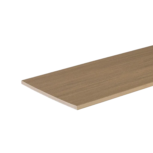 TimberTech Weathered Teak PVC Deck Fascia TimberTech Weathered Teak PVC Decking 12ft Fascia - Image 1