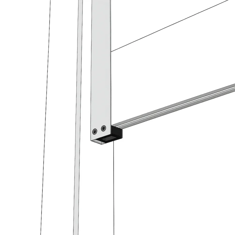 Board Stopper - Black Aluminum