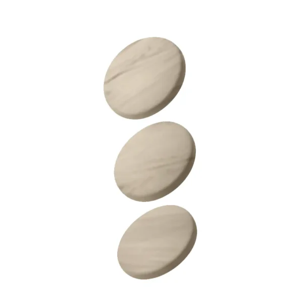 Bouchons Green Teak 3/8 po