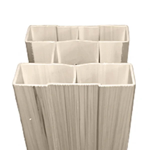 Poteau en H Green Teak 5 po x 5 po x 9 pi