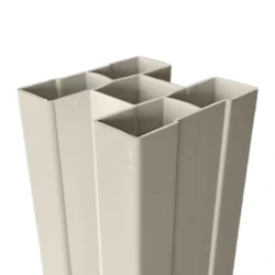 Khaki H-Post 5in x 5in x 7ft