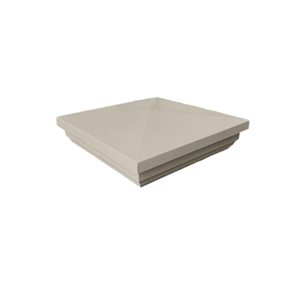 Capuchon de poteau 5 po Khaki – Style New England