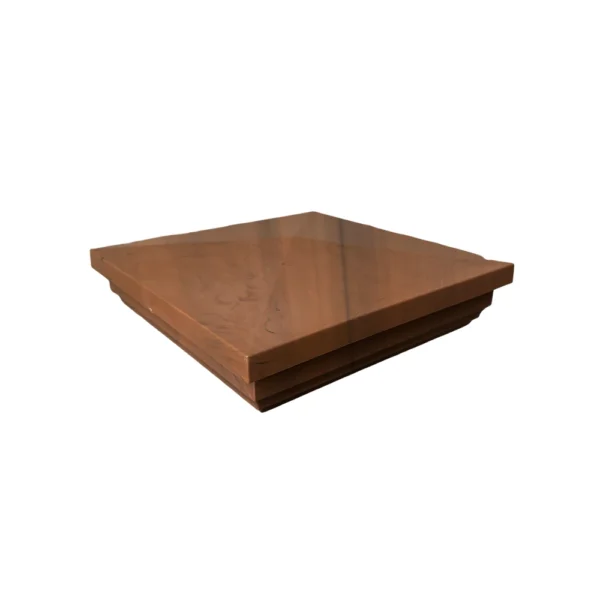 Capuchon de poteau Mocha Walnut 5 po - Style New England