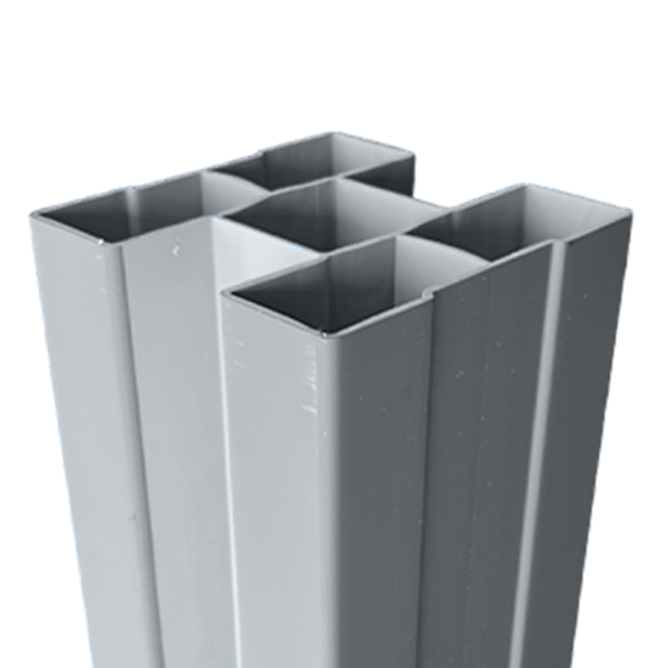 Poteau en H Modern Grey 5 po x 5 po x 9 pi