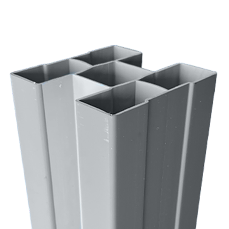 Poteau en H Modern Grey 5 po x 5 po x 9 pi