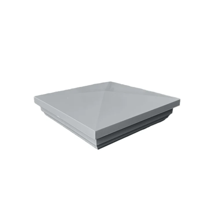 Capuchon de poteau Modern Grey 5 po - Style New England