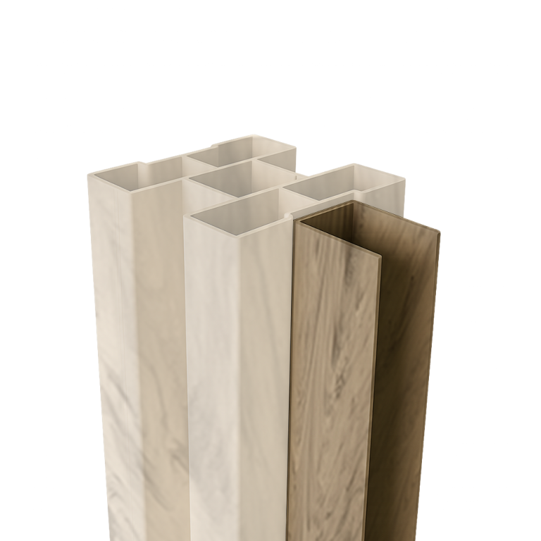 U-Channel Green Teak pour coins, jonctions en T et cadre de portail 96 po