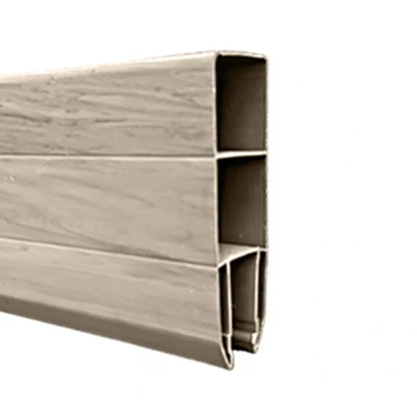 Rail de poche Green Teak - Haut / Bas 1,75 po x 5,5 po x 96 po