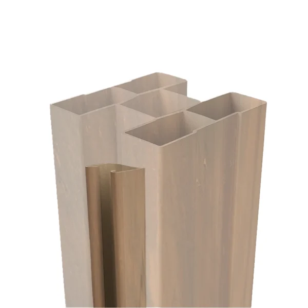 Mocha Walnut U-Channel pour installation horizontale 72 po