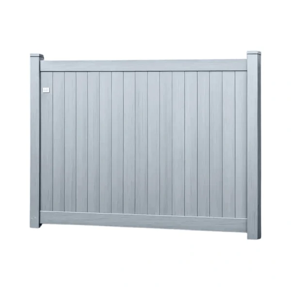 Clôture en PVC Chai Grey – Kit complet