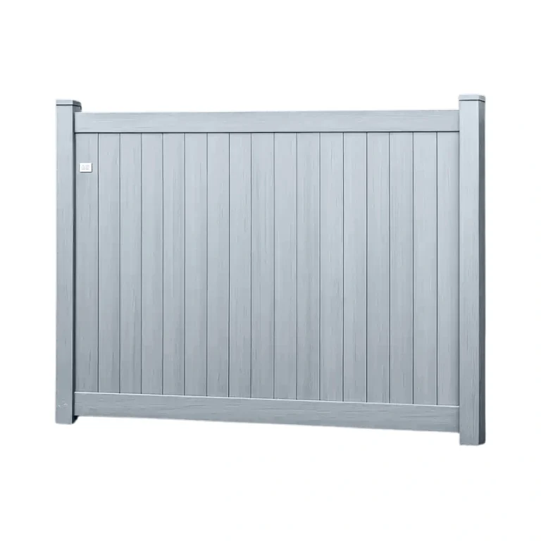 Clôture en PVC Chai Grey – Kit complet
